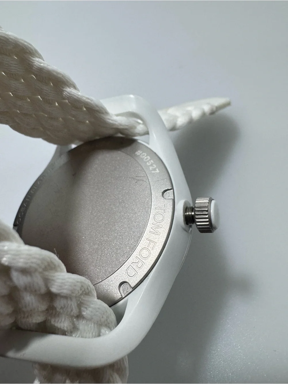 Tom Ford Ocean Plastic Watch 002 White
